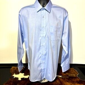 Forsyth Of Canada Men’s Dress Shirt Size 16.5 X 34/35 Shirt Makers since 1903